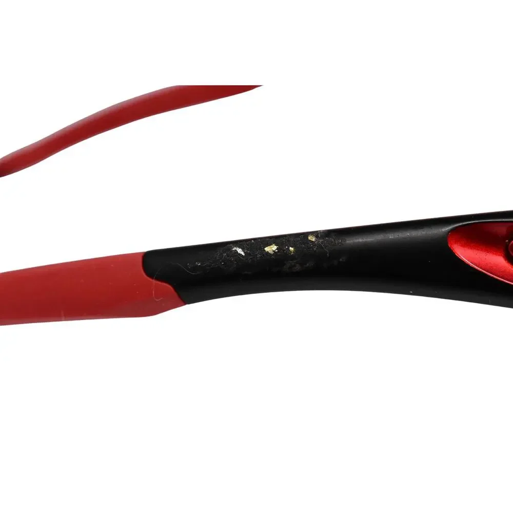 Tifosi Optics Alliant Red/Black Wrap Sunglasses - FAIR CONDITION - READ